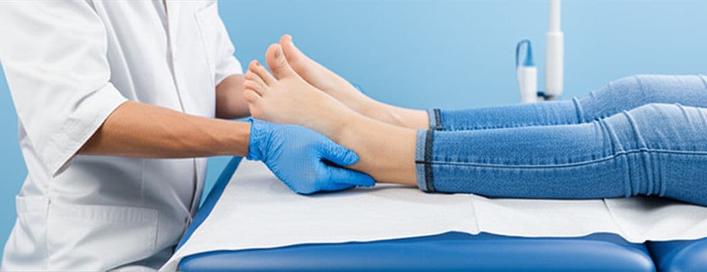Runner dealing with muscle pain during training